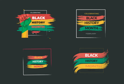 Black history month celebrate. vector illustration design graphic Black history month