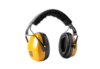 earmuff isolated on white background