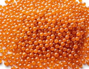 Pile of Orange Beads
