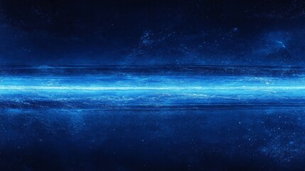 Fototapeta premium Vibrant Blue Gradient Background with Glowing Elements