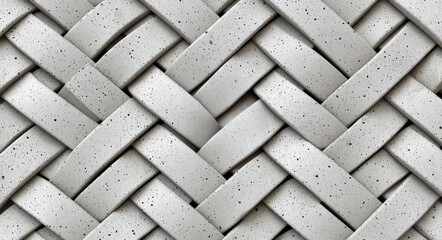 minimal photostock of a  3D Triangles with concrete texture. Repeating pattern, large section. 3D render. , isolated on white background,  , copy space, copy space for text,