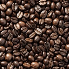 Fototapeta premium Roasted Coffee Beans Background