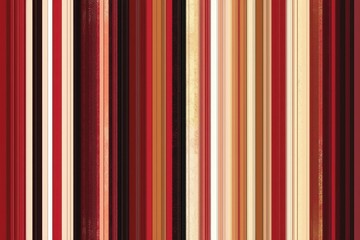 Vibrant Vertical Stripes in Warm Tones of Red and Beige Colors