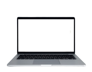laptop mockup transparent background isolated