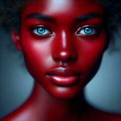 a person with red skin 2