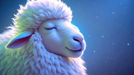 Sleep-Inducing Plush sheep and Robot for Kids, Cozy Relaxation Time