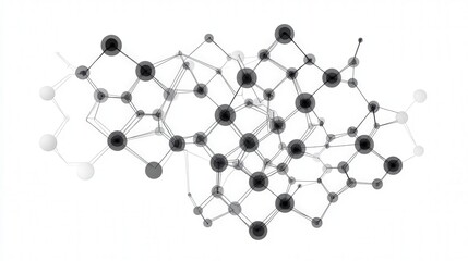 hexagon diagram representing human social network connections with interconnecting lines, symbolizing community collaboration.