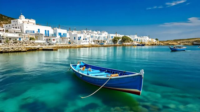 Sail through the crystal clear waters of Paros, a stunning Greek island in the Cyclades, Greek island Paros tourist destination in Greece Visit and travel cyclades