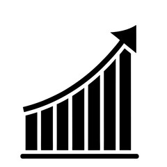 Growing Graph Icon
