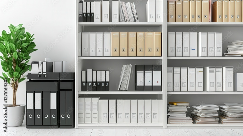 Poster document management system with file storage, version control, and secure access for business profes