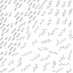 Small pieces of wire with a zigzag shape