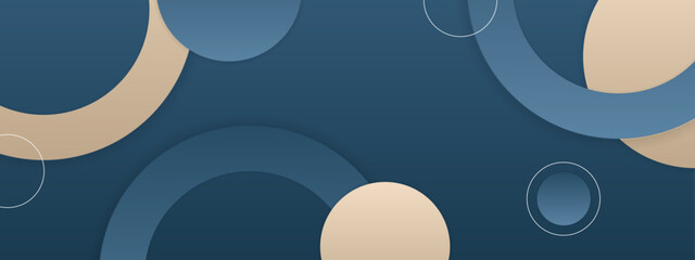 Blue and beige abstract background with overlapping circles perfect for design projects, presentations, web graphics, and digital marketing materials.