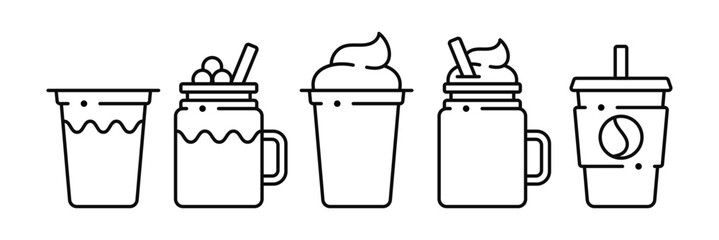 Drink Cups Icons
