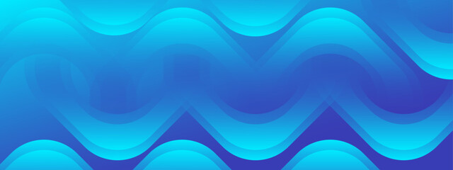 blue gradient background with wavy lines suitable for technology presentations, digital art projects, and social media graphics.