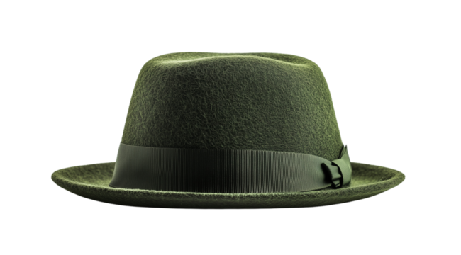 St. Patrick's Day, PNG, Green hat, isolated on white, created with Generative AI technology