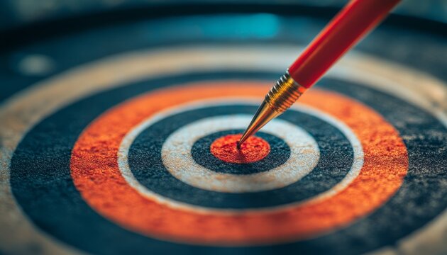 Targeted online advertising strategy for promotions digital space concept