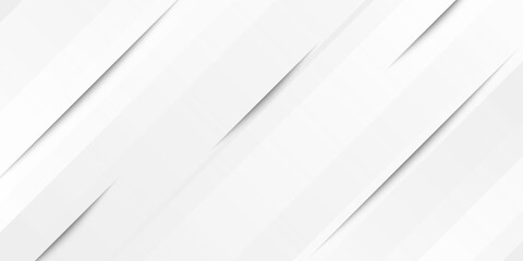 Obraz premium Abstract white background. Minimal geometric white modern background