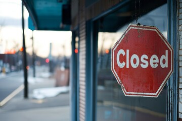  retail store closes for good, leaving behind only a Closed sign. Workers discuss their plans for the future after the unexpected