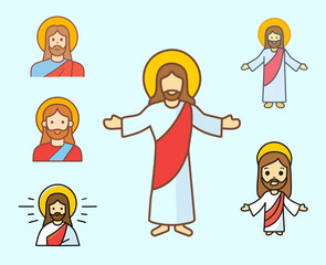 Jesus cartoon