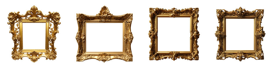 Ornate Gold Baroque Frame