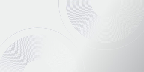 Modern circle and clean light box space vector design background abstract modern