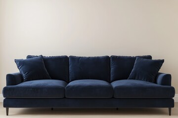 Minimalist living area, gray stucco wall, olive green chair, premium, 3D.