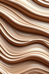 Obraz premium Wavy texture in warm tones resembling soft fabric.