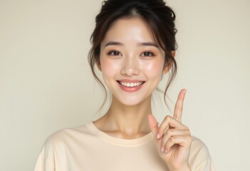 Beautiful Smiling Asian Woman