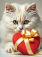 Adorable French Bulldog Puppy Pink Polka Dot Bowtie Sweet Dog Portrait