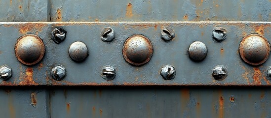 Rusted Metal Band with Studs