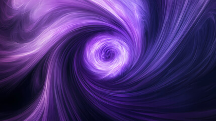Fototapeta premium Mystical Purple Swirl: Abstract Art with Flowing Lines