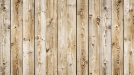 Fototapeta premium High-Resolution Image of Light Brown Vertical Wooden Planks Ideal for Backgrounds and Textures