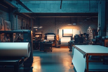 Industrial Machine Room