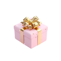 Obraz premium gift box isolated on white