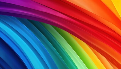 Obraz premium Colorful abstract lines background for presentations, web design, and creative projects