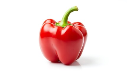 yellow pepper isolated on white