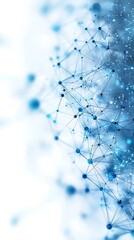 Fototapeta premium Global network connection, digital data flow