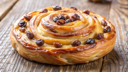 Cinnamon Roll with Raisins