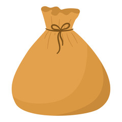 Bag of Money. Donation Bag for Ramadan Charity