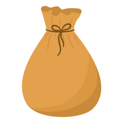 Bag of Money. Donation Bag for Ramadan Charity