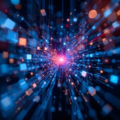 Abstract technology business background