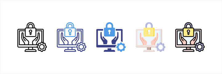 Copyright Multistyle Icon Set