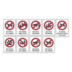 no pets allowed, flat logo