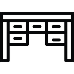 Table vector icon