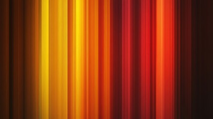 Abstract Vertical Stripes of Red Orange and Yellow Hues