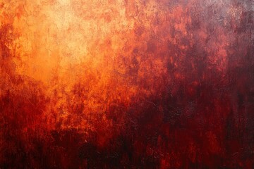 Fototapeta premium Vibrant burnt orange and red gradient backdrop for modern designs to enhance creativity and energy in projects with rich textures and dynamic color blends. Perfect for artistic needs