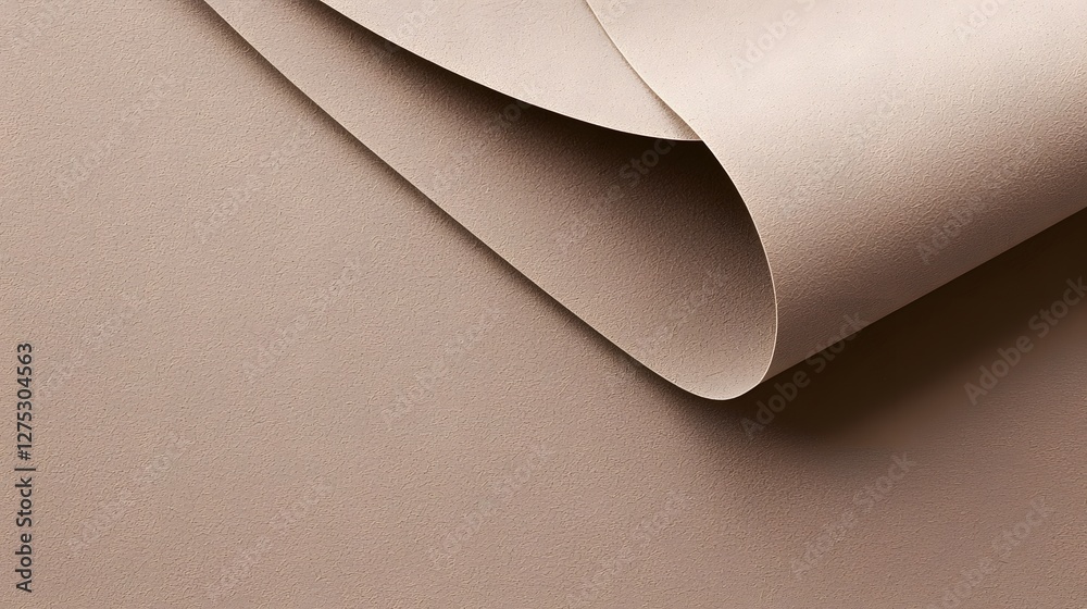 Aufkleber smooth velvety mocha toned paper backdrop with a contemporary and sophisticated appearance showcasin