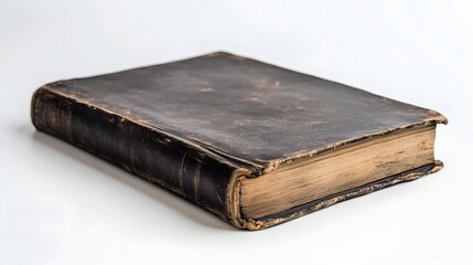 Obraz premium antique leather-bound book