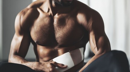 Sports injury from a bruised rib during rugby. Featuring rehabilitation and recovery