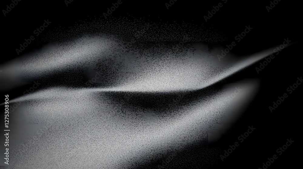 Poster Moody Monochrome Gradient Texture for Modern Graphic Design Backdrops  Sleek dark and grainy abstract background with subtle white and gray noise creating a contemporary